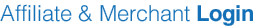 Affiliate & Merchant Login